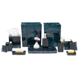 Abiko Dark Teal Bath Collection Bath Accessory