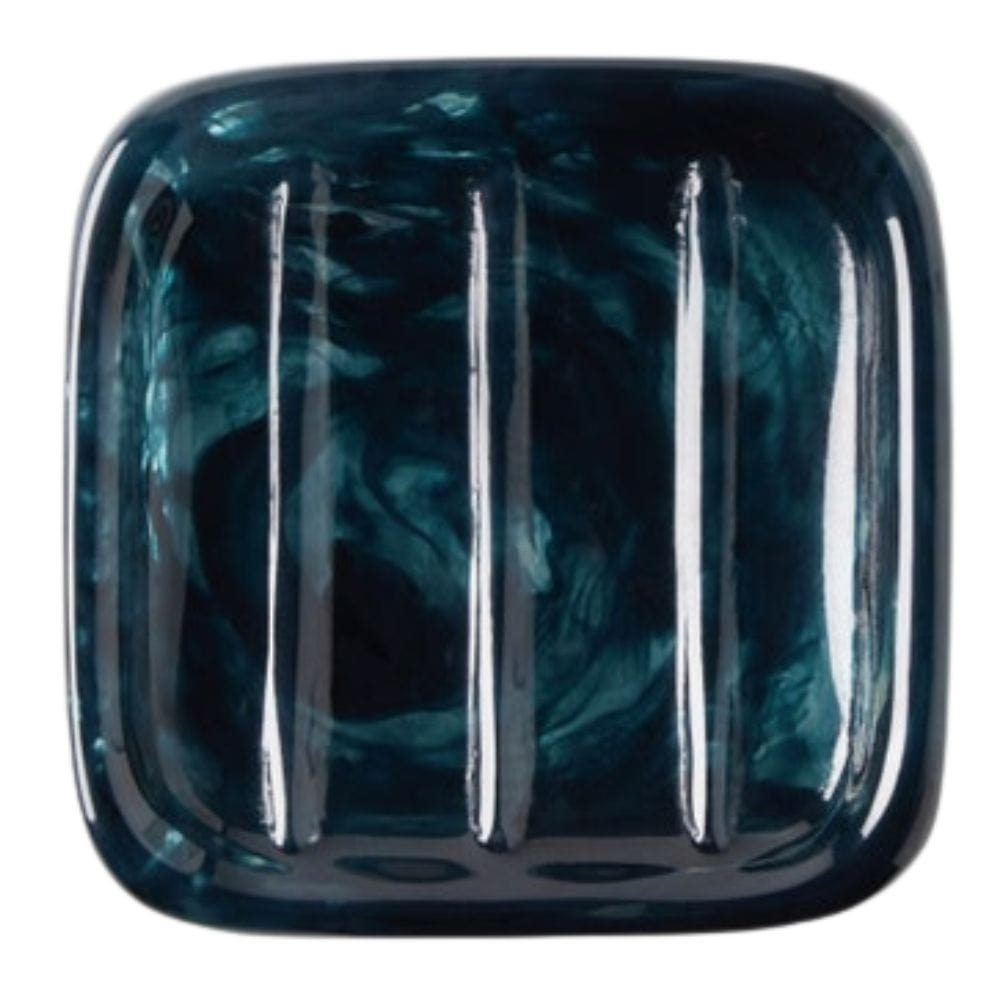 Abiko Dark Teal Bath Collection Bath Accessory