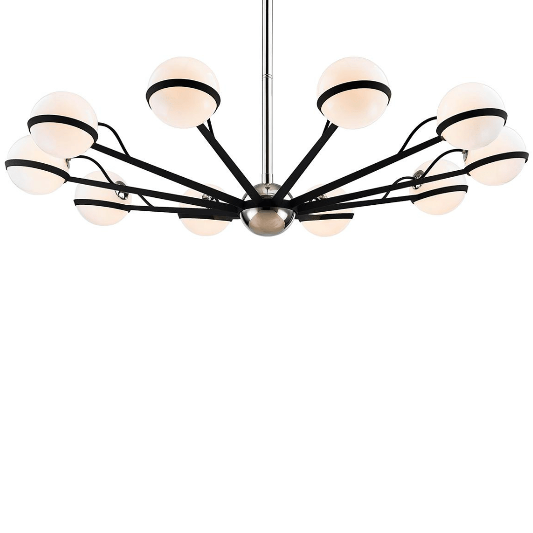 Ace Chandelier Chandelier F7166-TBK/PN 782042440234