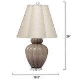 Agnes Taupe Table Lamp Table Lamps 9AGNESTLTASC 688933040654