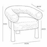 Aksel Accent Chair Occasional + Accent Chairs