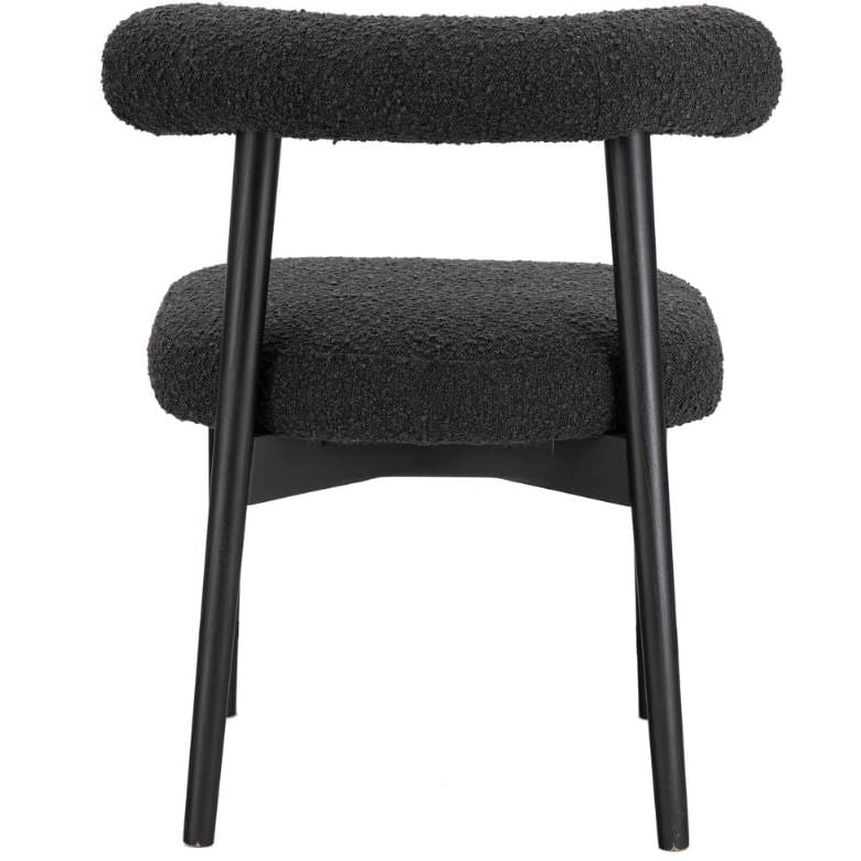 Aksel Boucle Side Chair Dining Chairs + Benches