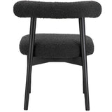 Aksel Boucle Side Chair Dining Chairs + Benches
