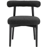 Aksel Boucle Side Chair Dining Chairs + Benches
