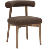 Aksel Boucle Side Chair Dining Chairs + Benches