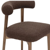 Aksel Boucle Side Chair Dining Chairs + Benches
