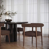 Aksel Boucle Side Chair Dining Chairs + Benches
