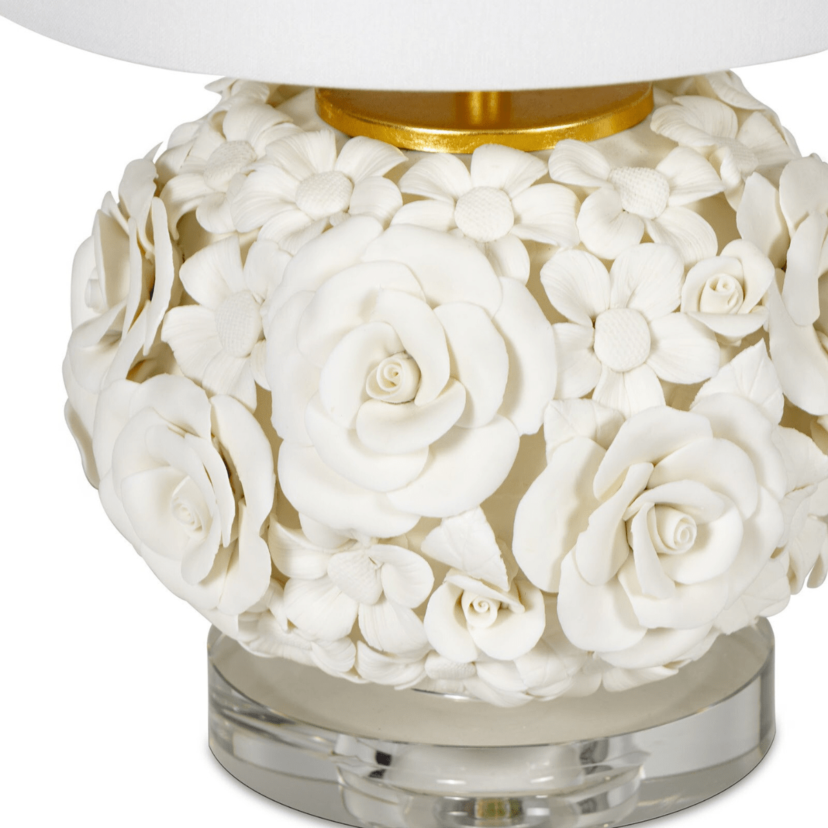 Alice Porcelain Flower Table Lamp Table Lamps