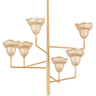 Alora Chandelier Chandelier 1286-VGL/GLI 806134955915