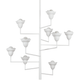 Alora Chandelier Chandelier 1289-WP 806134955977