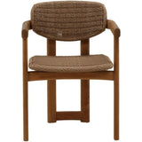 Alva Outdoor Dining Chair Outdoor Dining Chairs + Benches DOV10010-LTBR