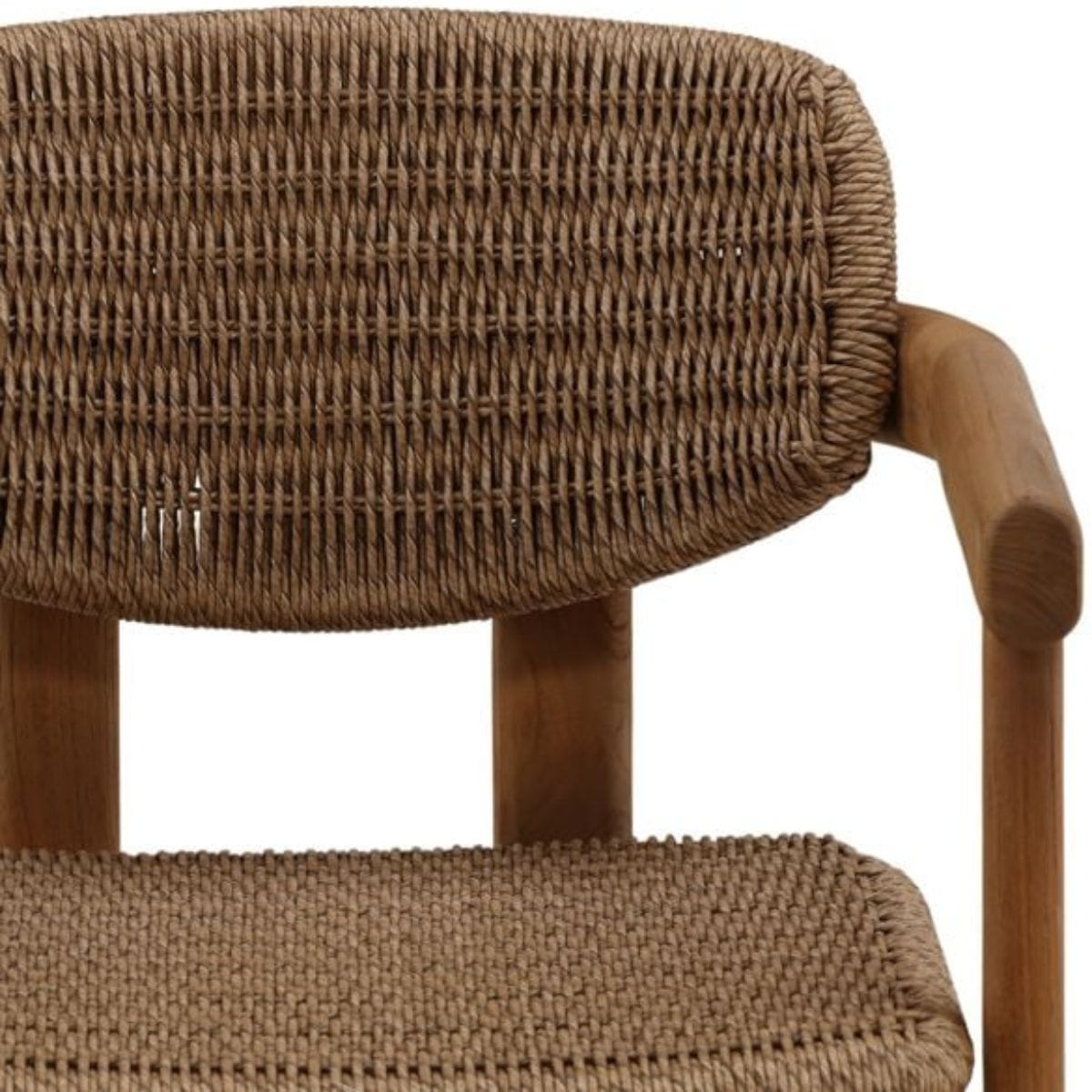 Alva Outdoor Dining Chair Outdoor Dining Chairs + Benches DOV10010-LTBR