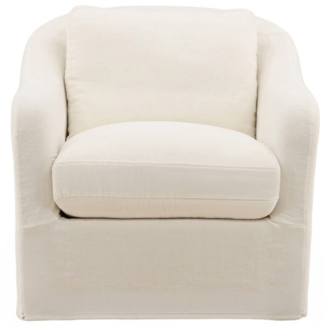 Ama Swivel Chair Occasional + Accent Chairs DOV79049-OFWT
