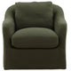 Ama Swivel Chair Occasional + Accent Chairs DOV79049-OLIV
