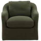 Ama Swivel Chair Occasional + Accent Chairs DOV79049-OLIV