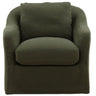 Ama Swivel Chair Occasional + Accent Chairs DOV79049-OLIV