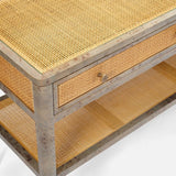 Amara Console Burl Wood Console