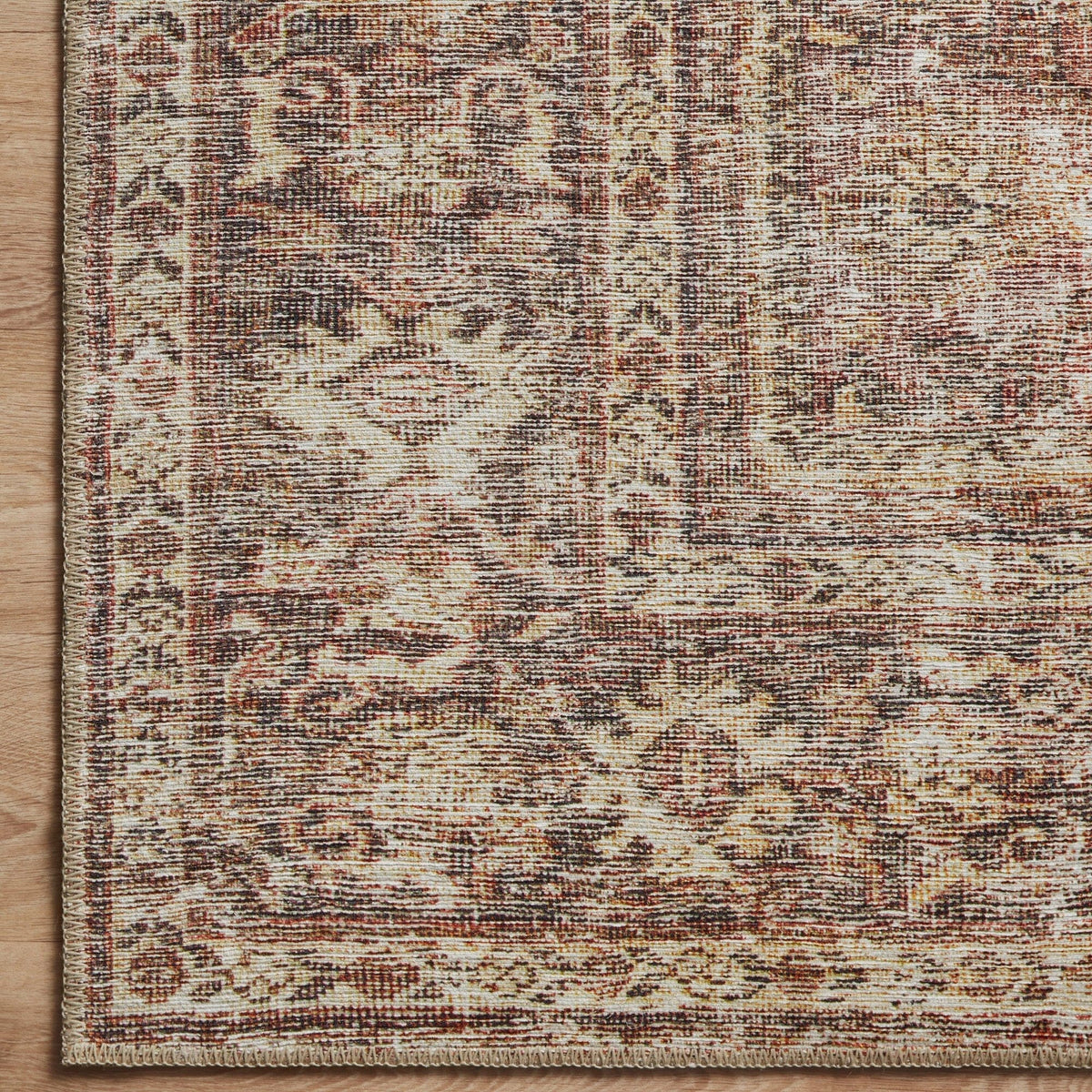 Georgie Rug Georgie Bordeaux/Antique Rug – Meadow Blu