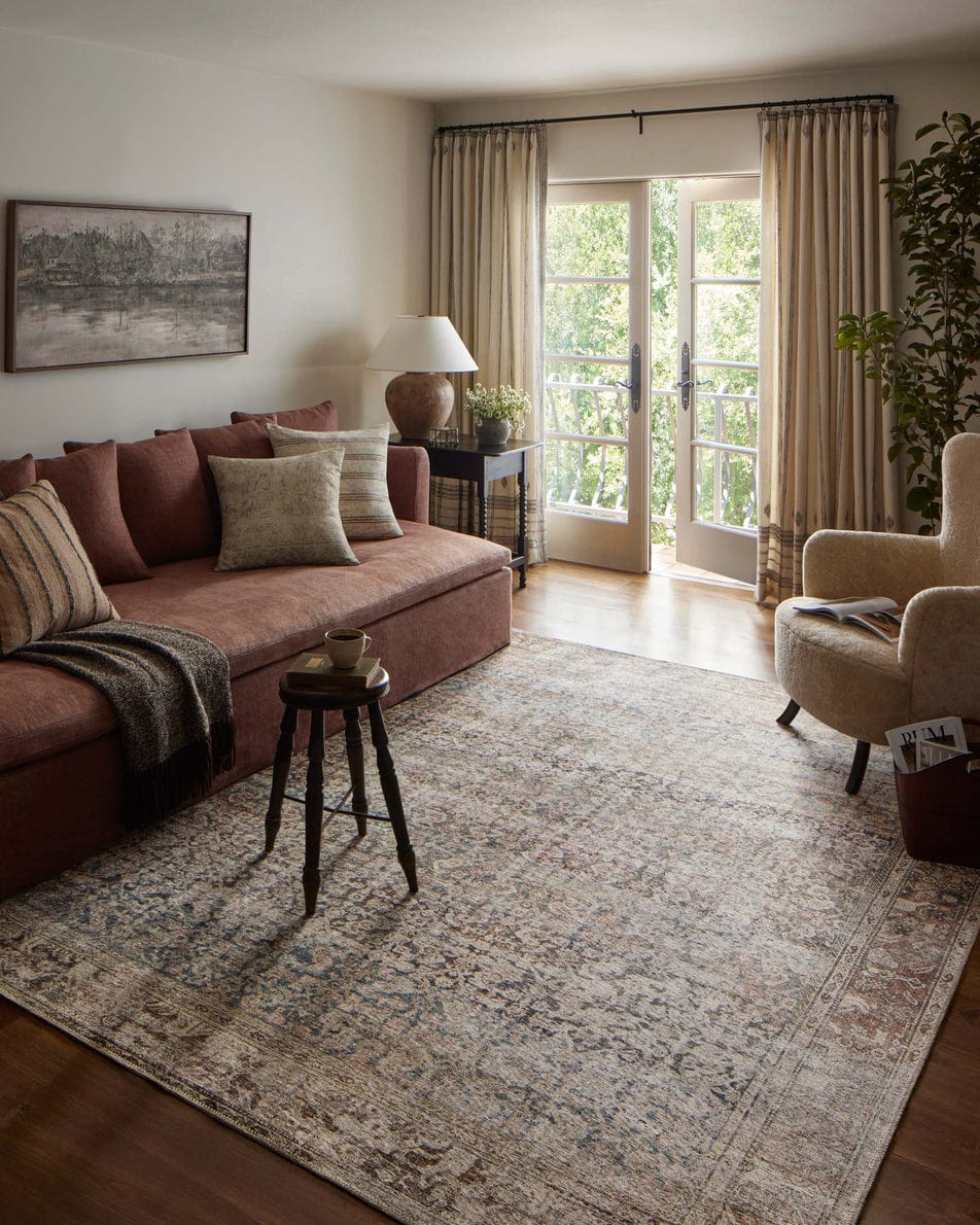 Georgie Multi/Spice Rug – Meadow Blu