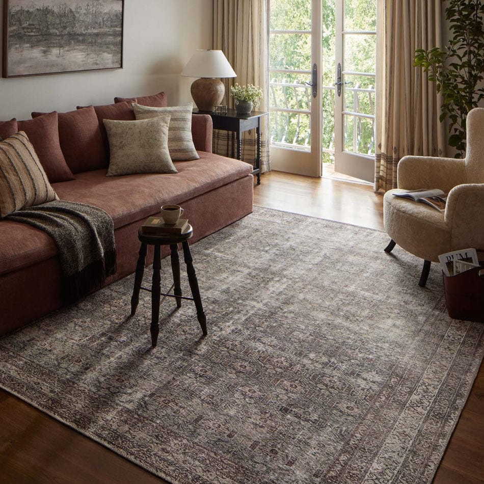 Georgie Moss/Bark Rug – Meadow Blu