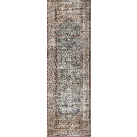 Amber Lewis Georgie Rug - Teal/Antique Rugs loloi-GEOGER0429TEAN