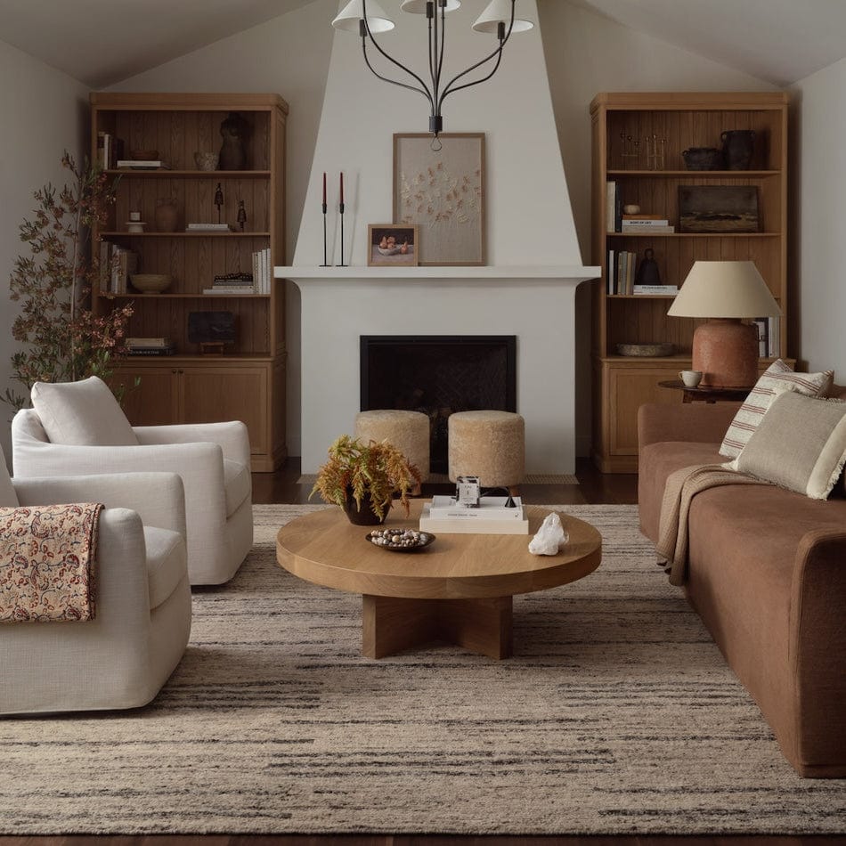 Libby Natural/Granite Rug – Meadow Blu
