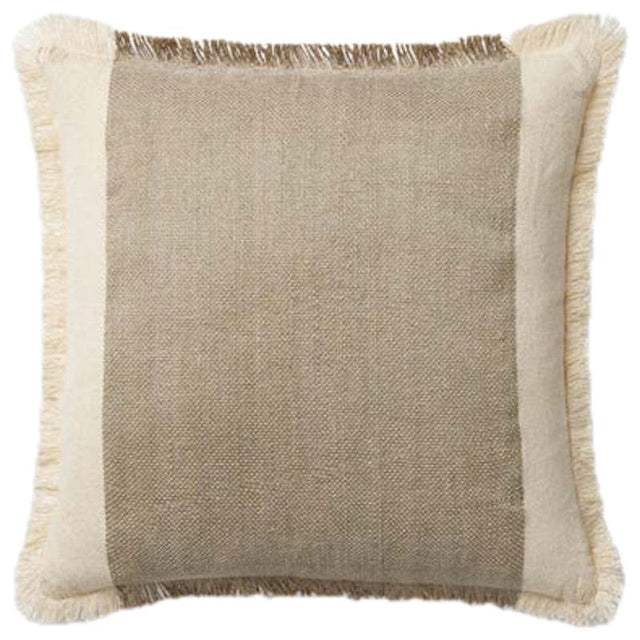 Amber Lewis Pillow - Ivory/Earth Pillows