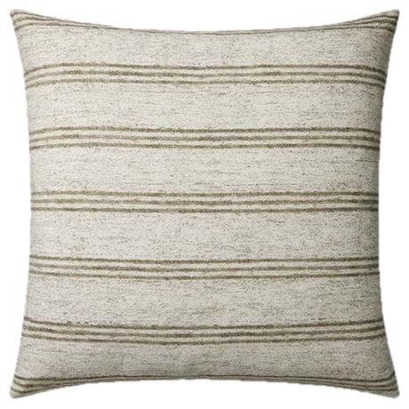 Amber Lewis Pillow - Ivory/Olive Pillows loloi-PAL0040-AL-IVORY-OLIVE-COVER