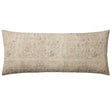 Amber Lewis Pillow - Natural/Wine Pillows loloi-PAL0041-AL-NATURAL-WINE-COVER