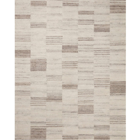 Amber Lewis Rocky Rug - Ivory/Dove Rugs loloi-ROCROC0424IVDV