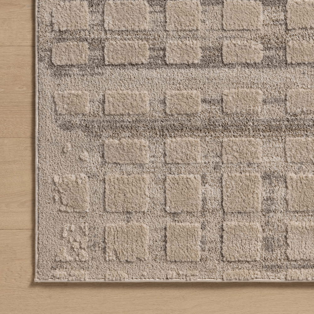 Amber Lewis x Loloi Monty Rug - Pebble/Beige Rugs