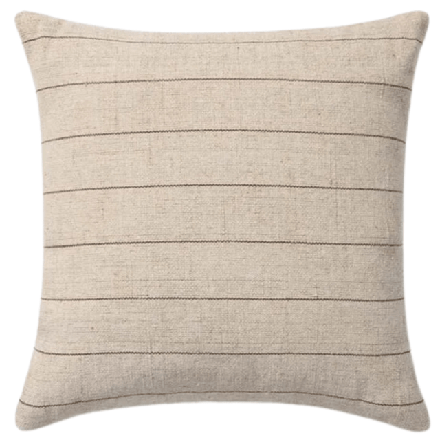 Amber Lewis x Loloi Pillow - Natural/Brown Pillows PSETPAL0046NABRPIL1