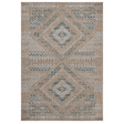 Amber Lewis x Loloi Topanga Indoor/Outdoor Rug - Natural/Aqua Rugs TOPATOP-04NAAQ2339 885369754937