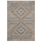 Amber Lewis x Loloi Topanga Indoor/Outdoor Rug - Natural/Aqua Rugs TOPATOP-04NAAQ2339 885369754937