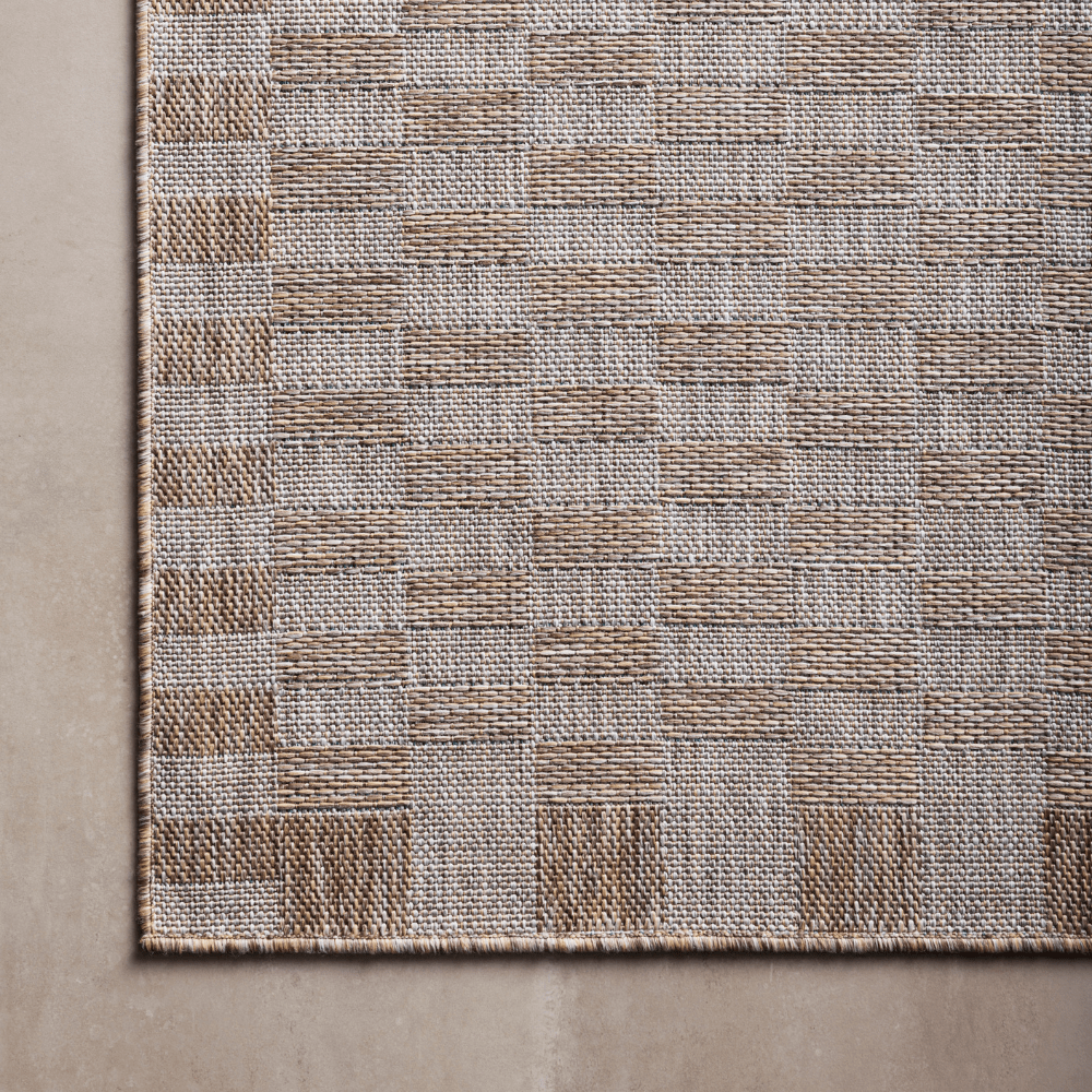 Amber Lewis x Loloi Topanga Indoor/Outdoor Rug - Natural/Dove Rugs