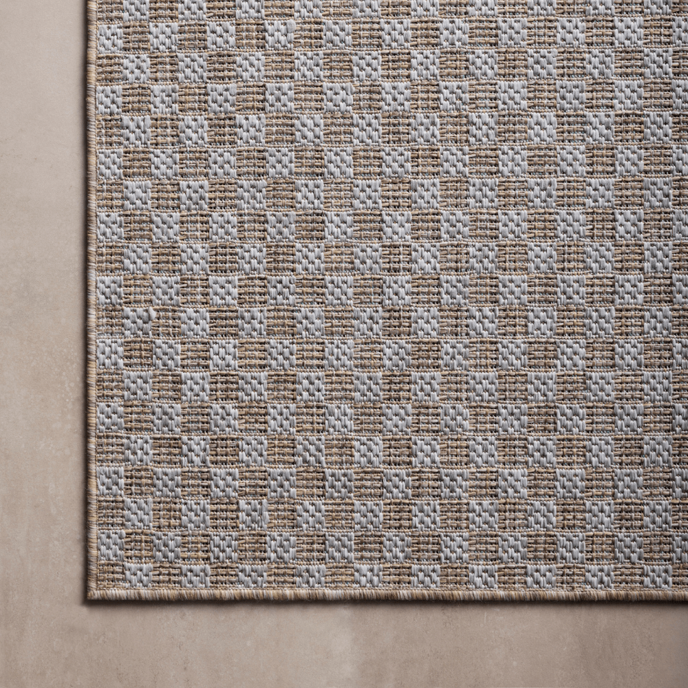 Amber Lewis x Loloi Topanga Indoor/Outdoor Rug - Natural/Silver Rugs