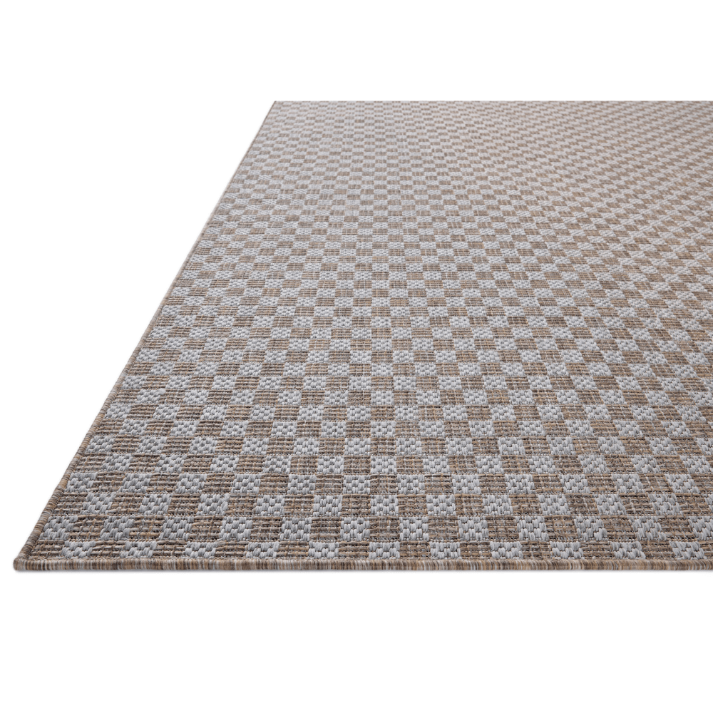 Amber Lewis x Loloi Topanga Indoor/Outdoor Rug - Natural/Silver Rugs