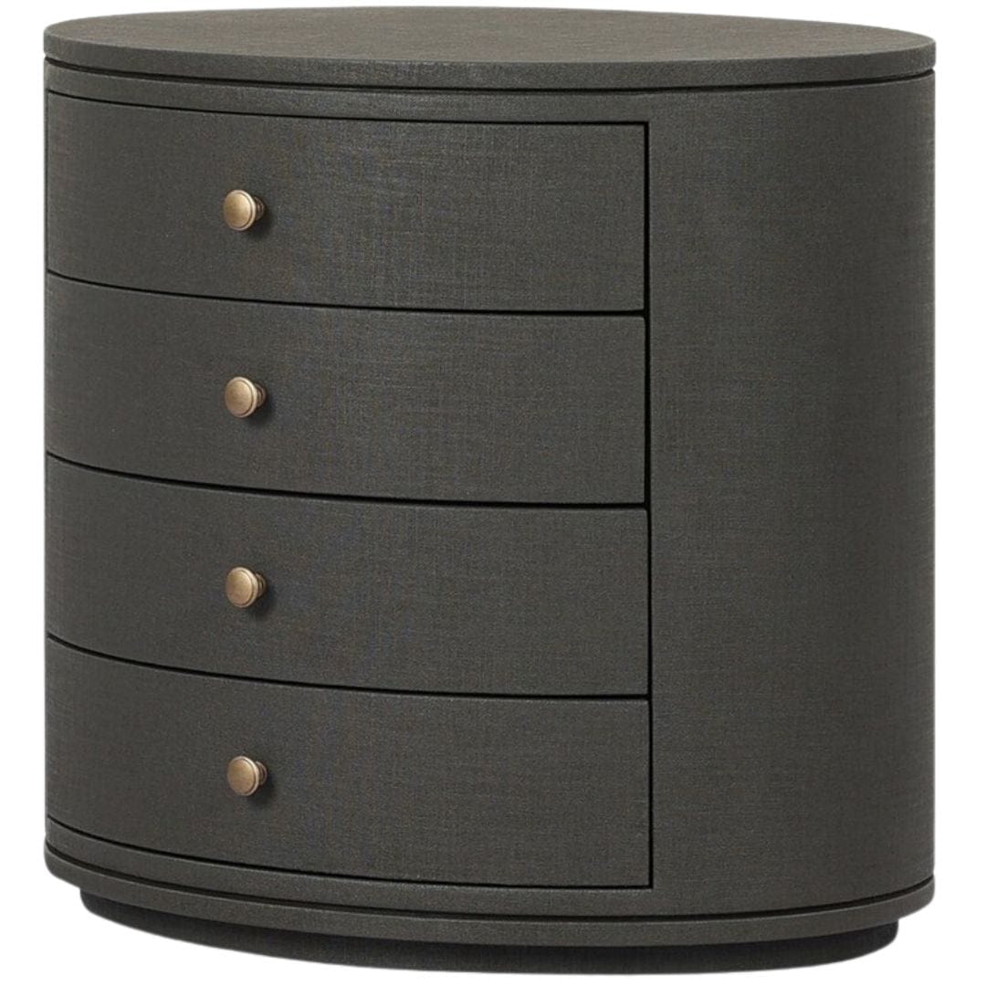 Amelia Oval Nightstand Nightstands + Bedside Tables