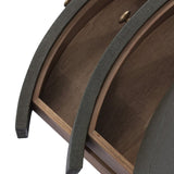 Amelia Oval Nightstand Nightstands + Bedside Tables