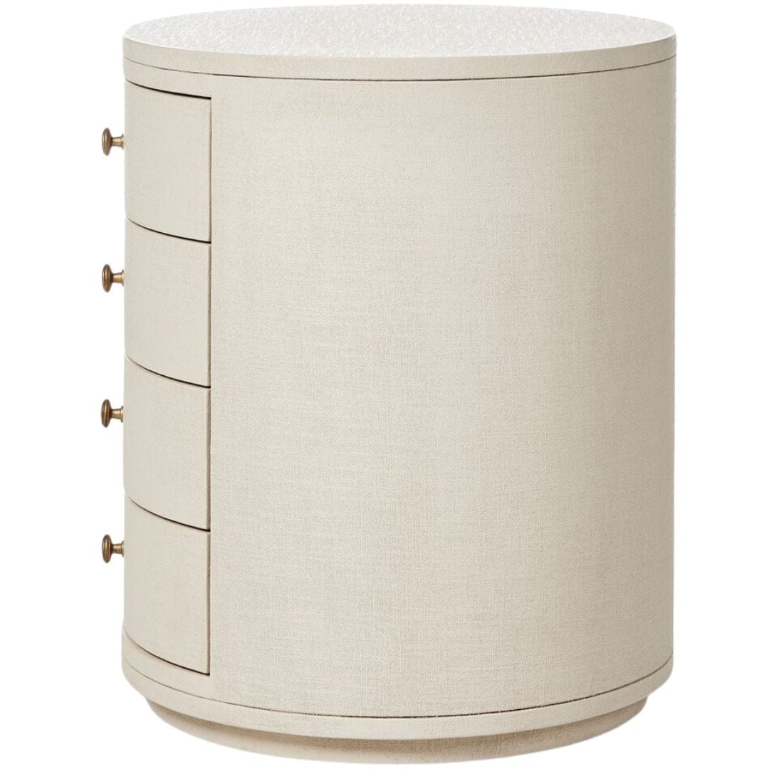Amelia Oval Nightstand Nightstands + Bedside Tables