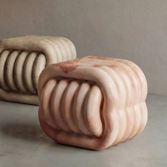 Amore Knot Stool/Side Table Outdoor Side Tables