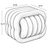 Amore Knot Stool/Side Table Outdoor Side Tables