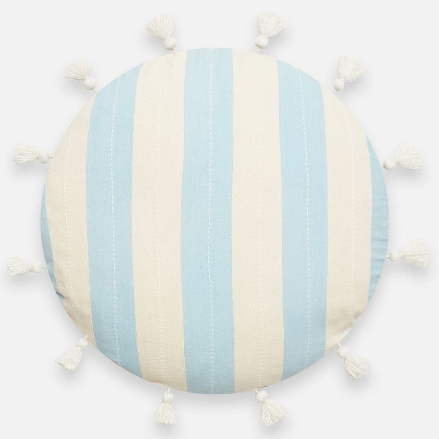Anchal Cabana Stripe Tassel Throw Pillow Pillow & Decor anchal-CSTPC