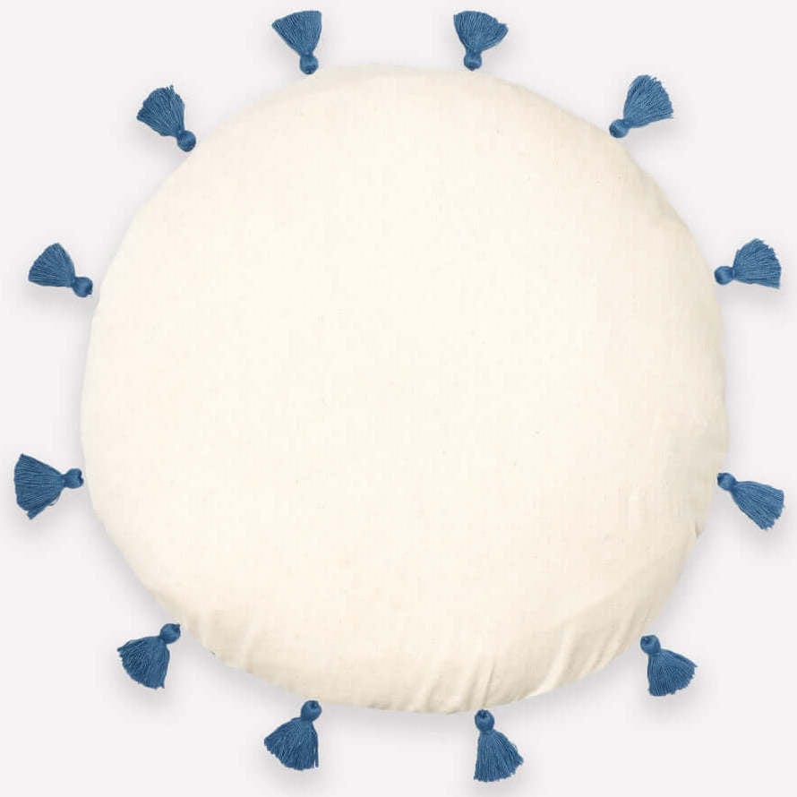 Anchal Cabana Stripe Tassel Throw Pillow Pillow & Decor anchal-CSTPI-3