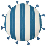 Anchal Cabana Stripe Tassel Throw Pillow Pillow & Decor anchal-CSTPI-3