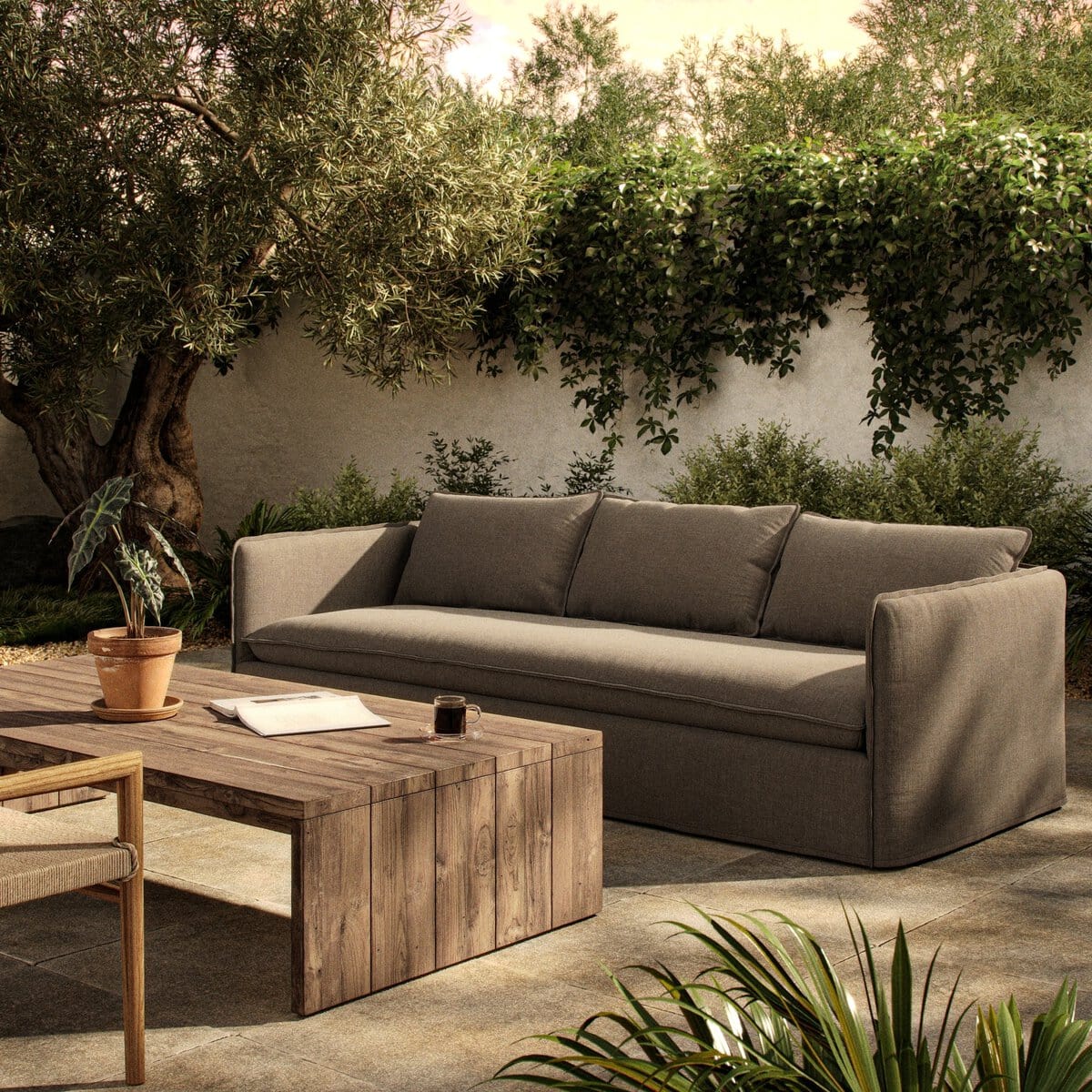 Andre Outdoor Sofa - Draft for Tariff 04/24/25 Outdoor Chairs