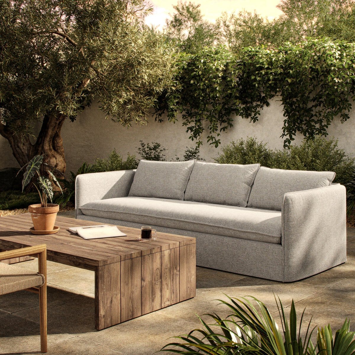 Andre Outdoor Sofa - Draft for Tariff 04/24/25 Outdoor Chairs