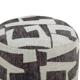 Angela Jacquard Ottoman Ottomans + Stools