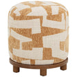 Angela Jacquard Ottoman Ottomans + Stools TOV-OC54614