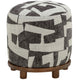 Angela Jacquard Ottoman Ottomans + Stools TOV-OC54615